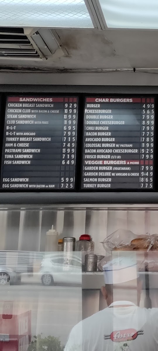 Astro Burger Menu - Image 5